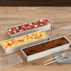 Tiramisu-Form aus Edelstahl, handelsübliche rechteckige Backform für Kuchenschichten, antihaftbeschichtete Mousse-Form für selbstgemachte Kuchen, Kekse und Schokolade