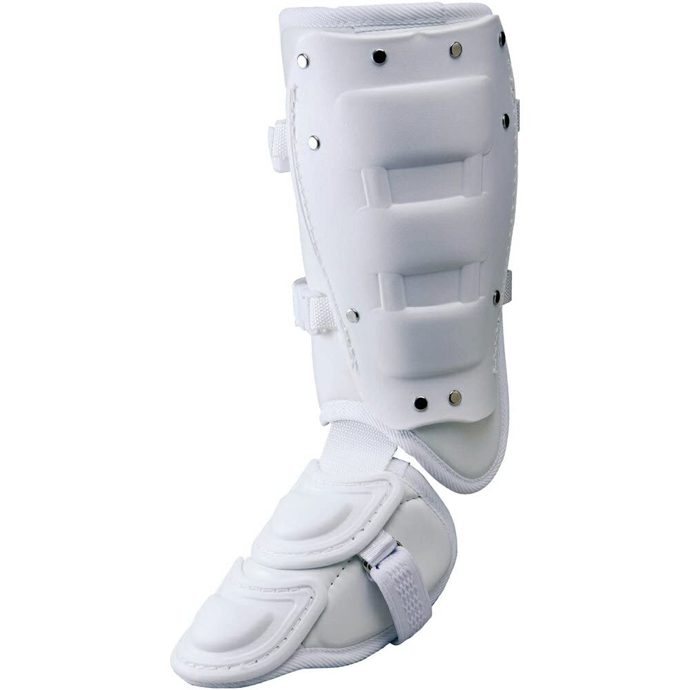

MIZUNO Foot Guard for White Right-Handed Batters,