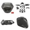 Q9QD Lightweight High Strength Carbon Fiber Motorbike Cover Decorative Shell Guard Protective Frame Fit for NMAX155 2020-2023