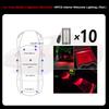 For Tesla Model Y Juniper 2025 Interior Footwell Lights Model 3 Highland Ultra-Bright Car LED Trunk Puddle Door Ambient Bulbs