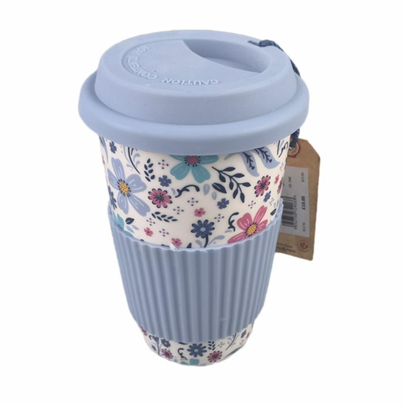 

Lock Ceramic Cup Silicone Insulation Double-layer Mug Water Cup Ins Couple Cup Simple Coffee Cup with Lid Spoon 301-400ml