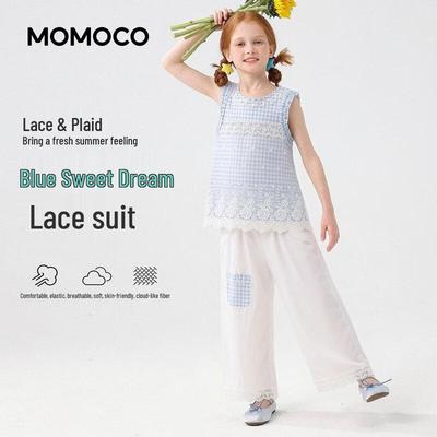 MOMOCO Süßes Sommer-Zweiteiler-Set für Mädchen
