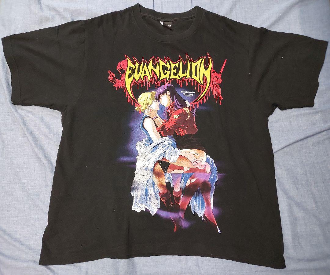 

[USED] Eva Misato Katsuragi Ritsuko Akagi T-shirt XL EVA Rei Asuka Anime