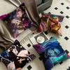 Cartoon Anime Game Arcane Jinx Cushion Cover Decorative Pillow Sofa Home Decor Case Pillow Cases