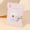 1/2/5 set Ins Daisy Flower Hair Clips Baby Girl Hairpins for Kids Lace White Barette Princess Hooks Infant Accessories Korean