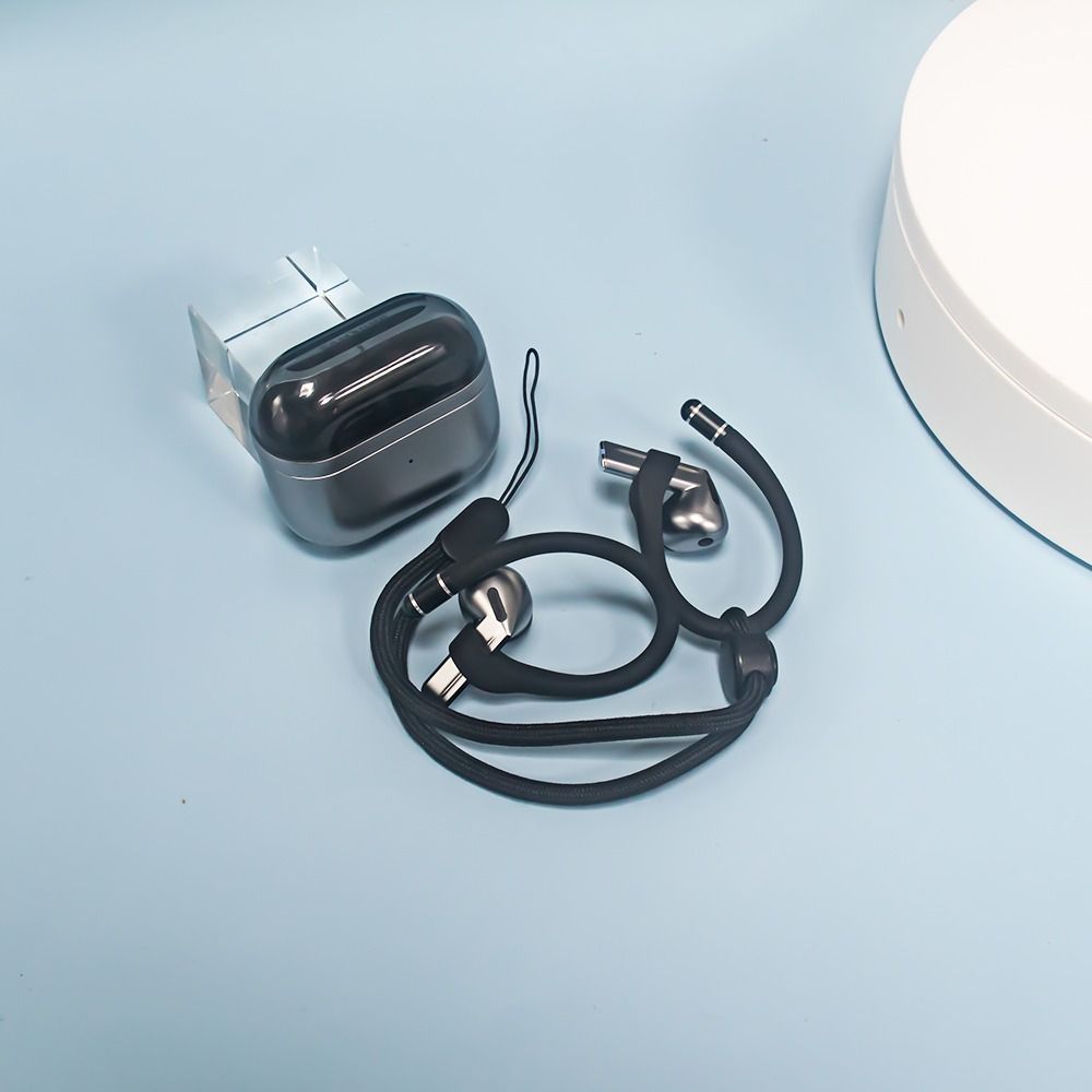 Langlebige Anti-Drop-Haken Silikon Anti-Lost Ohrhaken Integrierter Stahl Draht Anti-Fall Ohrhaken für Samsung Galaxy Buds 3/3 Pro