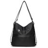 Women's Fashion Shoulder Bag with Dual Zip Pockets – Color Block Tote for Daily Use, Work, and Casual Outings