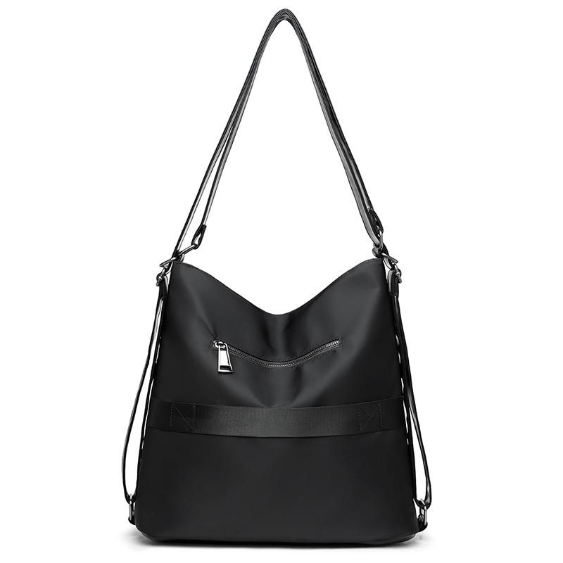 Women's Fashion Shoulder Bag with Dual Zip Pockets – Color Block Tote for Daily Use, Work, and Casual Outings