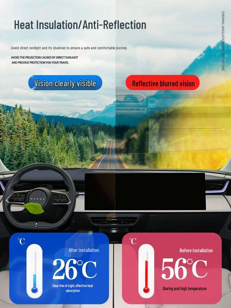 EZ60 Mazda Dashboard Sunshade & Protection Mat