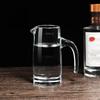 LISM 100ml Verre Mesuré Carafe à Vin avec Poignée - Pack de 6