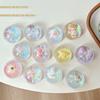Wind Girl Heart Dream Bear Transparent Airbag Mobile Phone Holder Paste Desktop Watching Drama Support