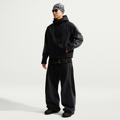 Men's Nike Therma-FIT Sweatshirts Men's Black/Protruding/Black Hooded (Non-detachable) Moderate
