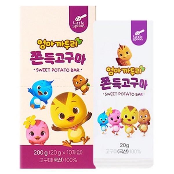 Little Spoon Mom Katuri Chewy Sweet Potato 10p, 200g, 1 piece, Korean nuts