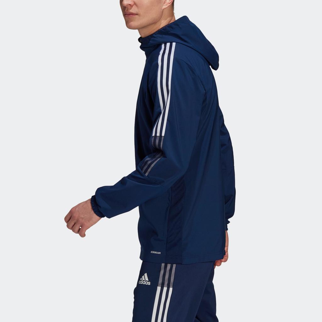 adidas Tiro 21 Windbreaker Jacket 'Navy White' Men's GP4962