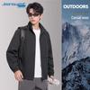 Jeanswest Men's Outdoor Casual Stand-Collar Jacket