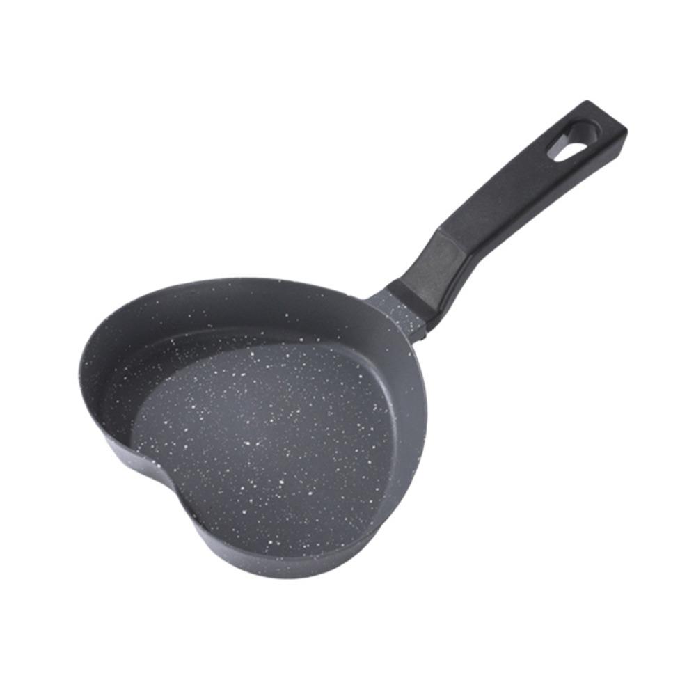 Flat-bottomed Egg Frying Pan Non-stick Hamburger Skillet Household Pancake Pan Kitchenware