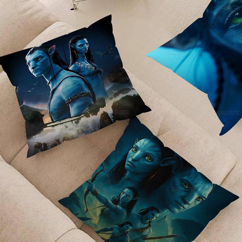 Classic Fantasy Movie A-Avatar Cushion Cover Pillow Cover Decor Pillowcase Printed Cushion Case For Couch