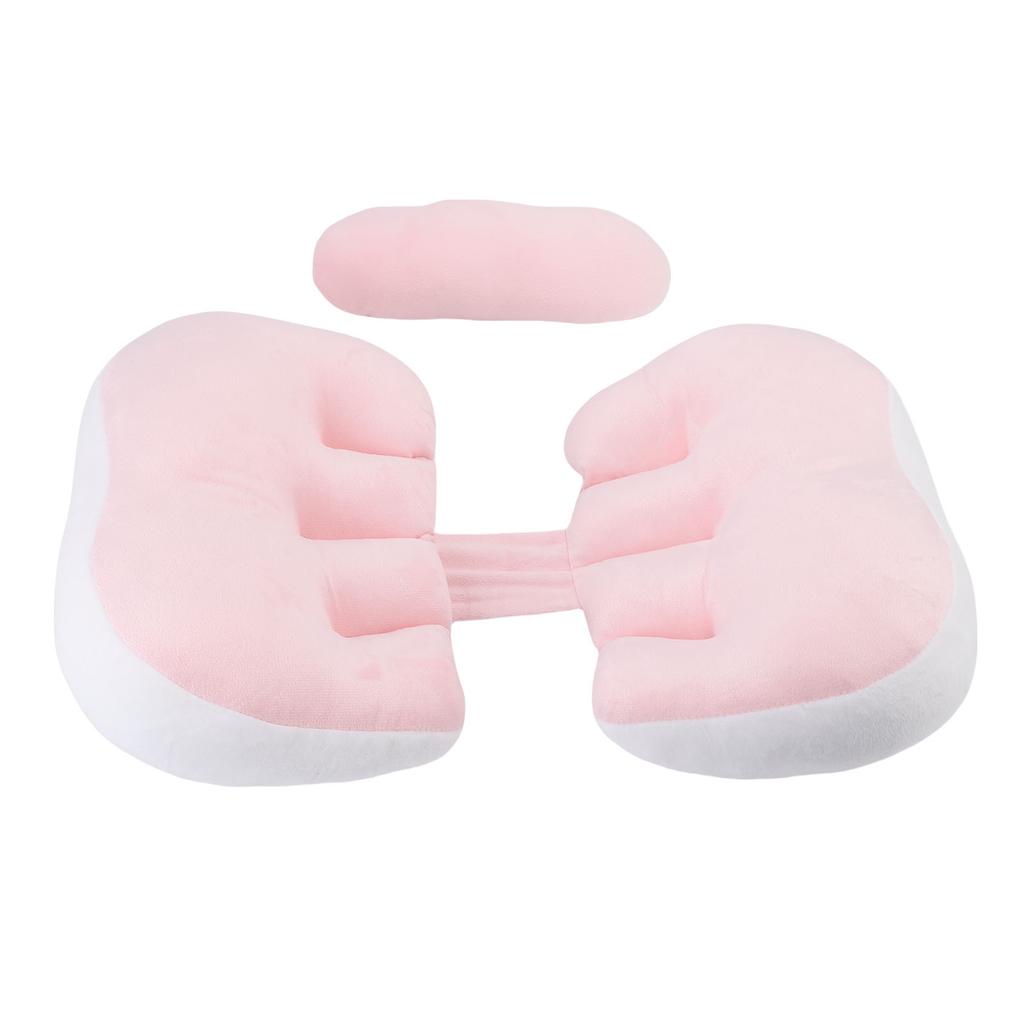 Pregnancy Pillow U Shaped Maternity Back Support Pillow for Side Sleeper Soft Cotton Machine Washable