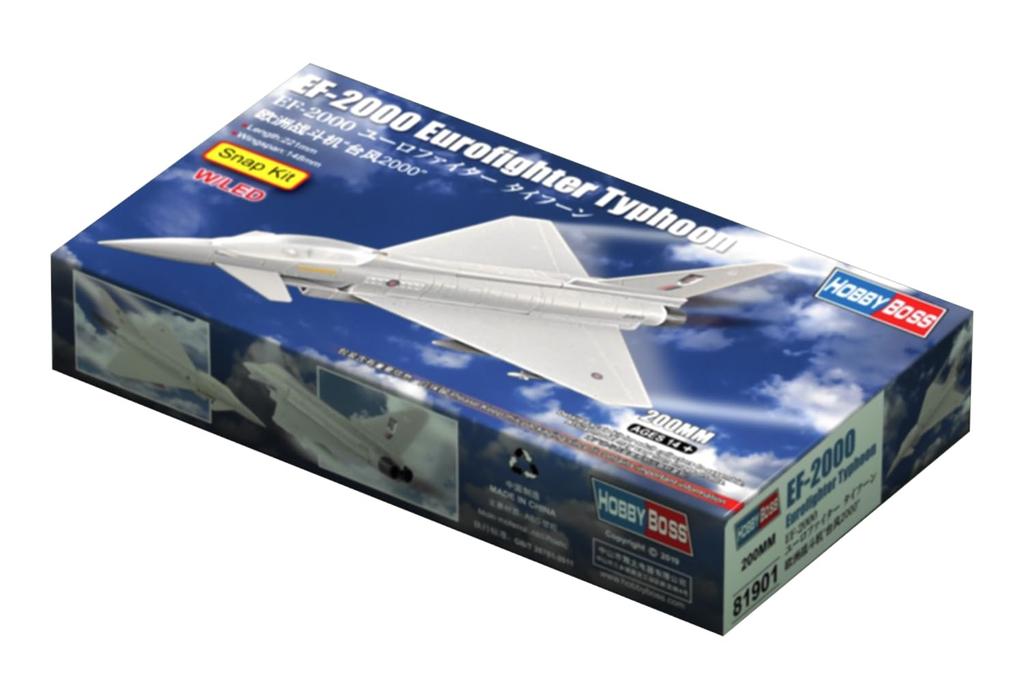 Hobby Boss 200mm Aircraft Series EF-2000 Eurofighter Typhoon Plastic Model Kit 81901