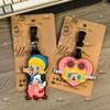 Cartoon Cute Molly Trendy Toy Luggage Tag – Creative PVC Hanging Ornament for Suitcase
