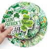 50 St. Patrick's Day Cartoon Graffiti Stickers for Personalized Decoration On Laptops and Luggage