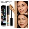 Concealer Covers Acne Marks, Dark Circles, Spots, Tattoos, Scars, Contouring Foundation, Long-lasting Waterproof and Quick-drying Liquid Concealer