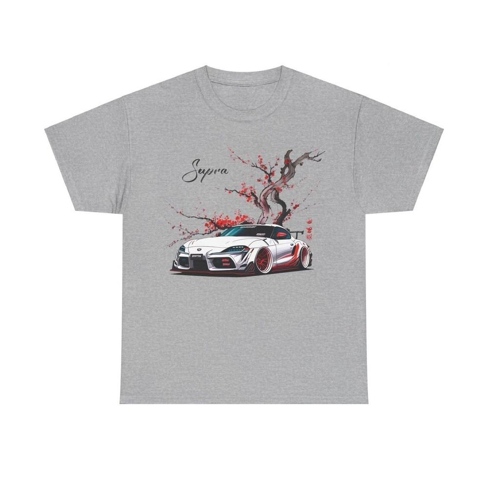 Футболка с принтом Toyota Supra MK5 Унисекс XXL