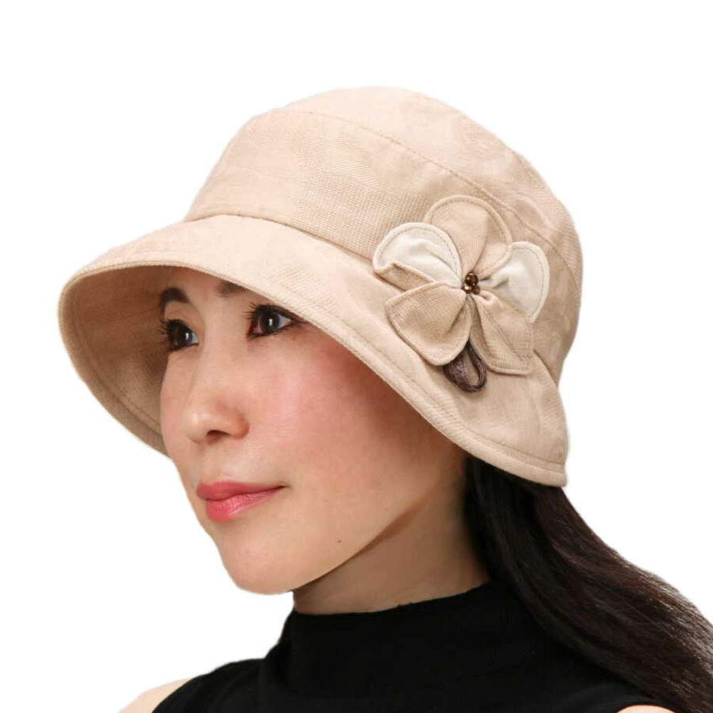 

Шапочка для вязания крючком для защиты от УФ-излучения SS S маленькая рука Elite Chapeau M 10037 BEG [élite chapeau] женская, шапка, весна/лето, дамы, пенсионеры, бежевый