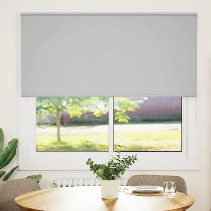 VidaXL Store enrouleur occultant largeur du tissu 146,6 cm polyester, store de jour et de nuit, store de cuisine, store 4011372