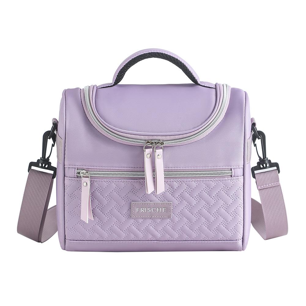 Stylish Insulated Lunch Bag for Office Workers, Bento or Breakfast Carry Bag