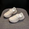 XQK Velcro Sneakers Wear New Models with Skirts, Not Tired Feet, Soft Soles, Light, Breathable and Casual