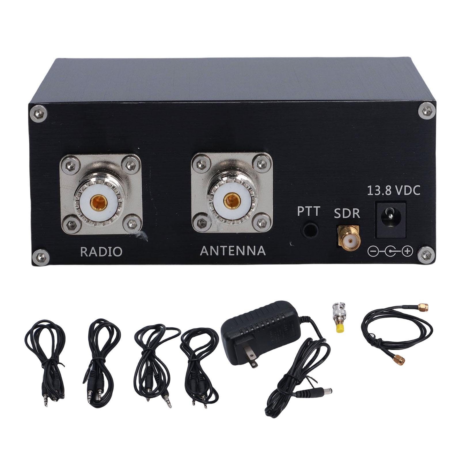 Antenne Schakelaar Aluminium Legering Behuizing DC 160MHz Draagbare SDR Zender/Ontvanger Antenne TR Schakelaar
