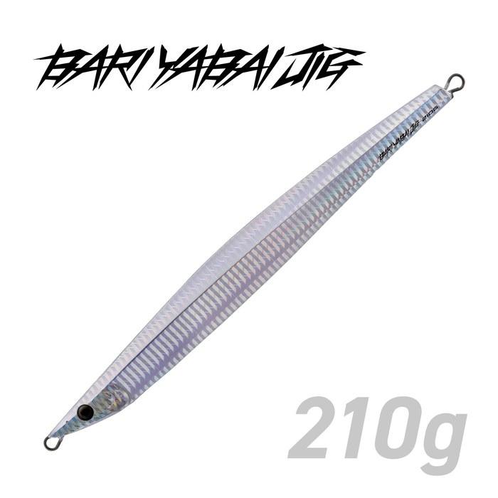 Tailwalk Bari Yabai Jig BY01 Plain Silver 210g