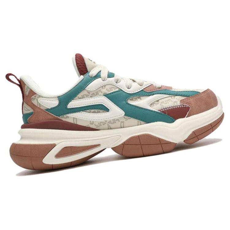 New FILA Daddy Shoes 'White Brown Green' Women's F12W343103FWC
