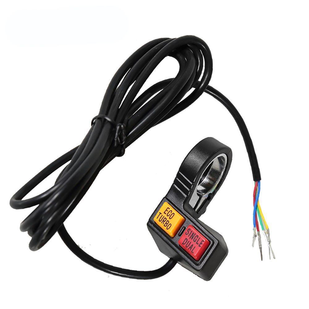 

Durable Scooter Motorbike Refitting Parts Electric Bicycle Accessories High Low Speed Control E-bike 2 In 1 Switch світло-сірого кольору