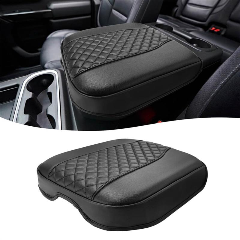Bucket Seat Armrest Cover For Chevy Silverado GMC Sierra 1500 2019-2025 Tahoe Suburban Yukon 2021-2025 Center Console