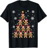 Funny Gingerbread Christmas Tree Gingerbread Christmas T-Shirt