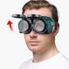 R6FF Schutzbrille zum Schweißen Schwenkbar Metallschneiden Kunststoff Stabile Konstruktion Großes Sichtfeld Gesicherter Komfort Arbeitsgebrauch