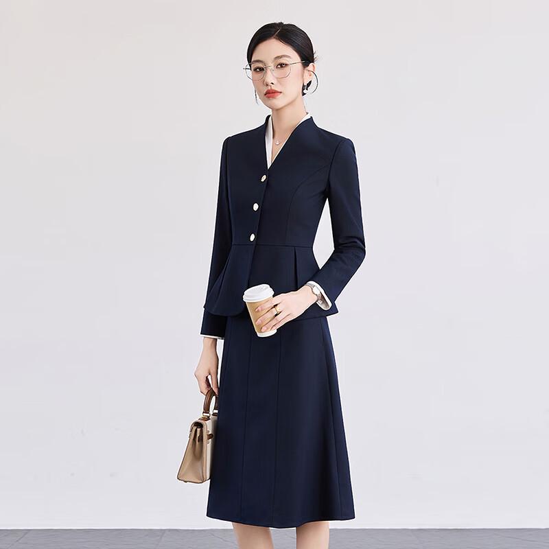 Troloman Women's Professional Two-Piece Suit Set