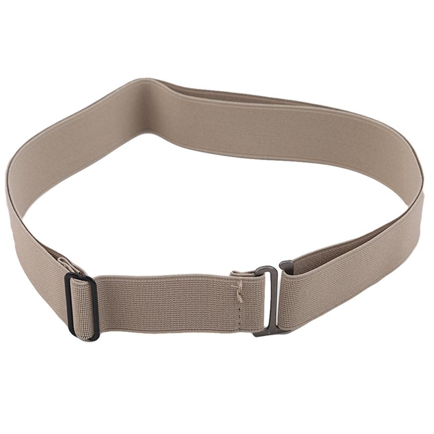 Women Fashion Adjust Slim Elastic Invisible Belt Simple Lazy Belt Fat Elastic Belt Seamless Jeans Belt