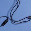 High Quality Multipurpose Referee Whistle Rope Lanyard Black PVC Whistle Strap Long Lanyard Key Hanging Rope