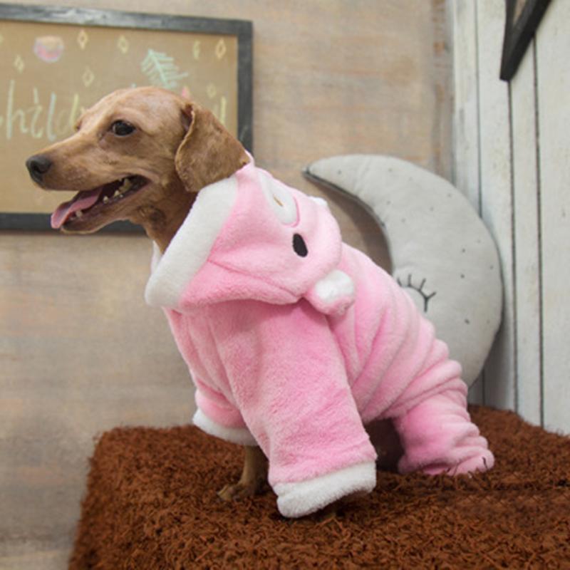 Dog Clothes, Pink Pig Clothes, Pet Clothes, Transformation Clothes, Four Legged Autumn and Winter Clothes, Pet Supplies