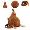 Borsa a tracolla casual a forma di gallina, cartone animato, per shopping, lavoro, viaggi
