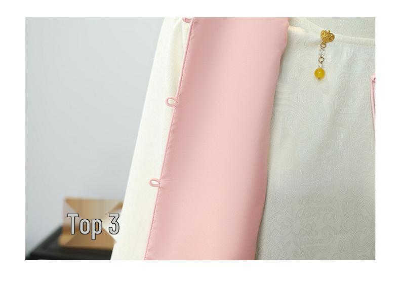 Chinese Style Sleeveless Embroidered Vest for Middle-Aged and Elderly Women