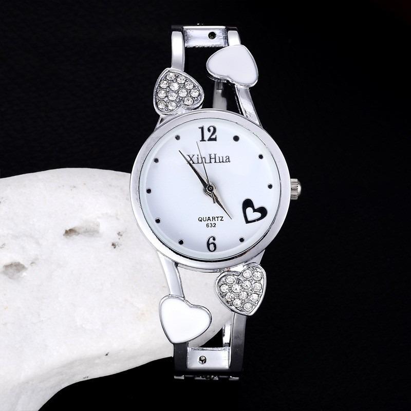 A Watch Xinhua Women's Bracelet Watch Fashion Versatile Women's Watch Diamond Quartz Watch