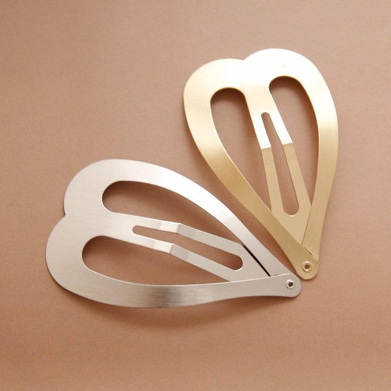 

J.Lauren Metal Heart Hair Pin H01191 gold