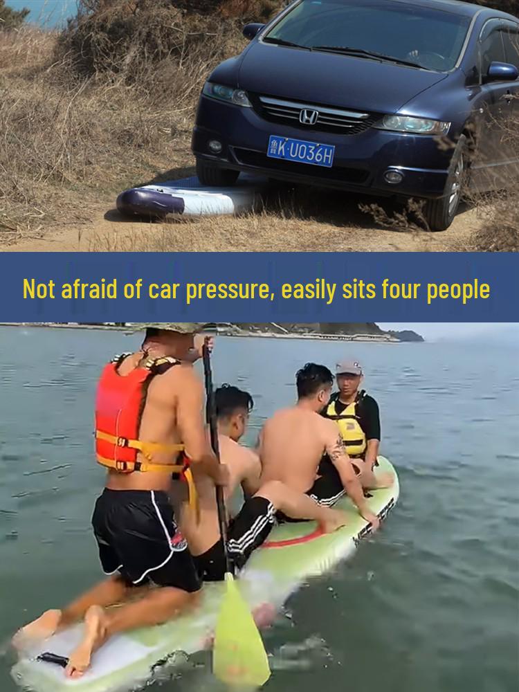 Lanko Inflatable Stand-Up Paddleboard for Racing and Surfing