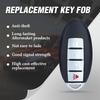 Keyless Entry Remote Smart Proximity Key Fob Replacement 4-Button for Nissan Maxima 2007-2008 for Sentra 2007-2012 CWTWBU735 285E3-EW81D 285E3-EW82D