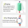 Cartoon Infant Comfort Bed Bell Cute Sensory Learning Toys Durable Baby Wind Chime Toy  Car Seat