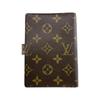 LOUIS VUITTON Monogram Agenda PM R20005 Notebook cover Monogram canvas Brown Used